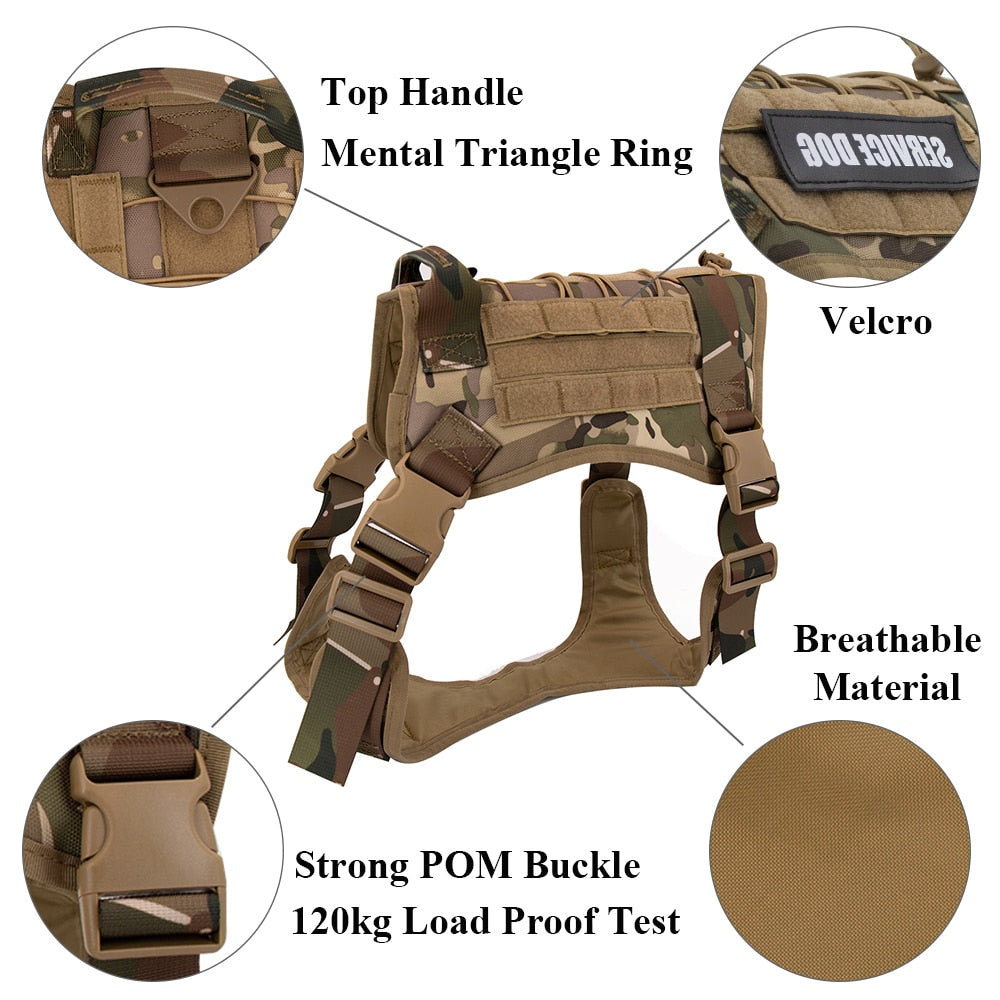 Tactical Dog Harness - Four Paws Gear